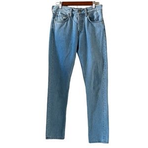 Octobre Button Fly Jeans In Light Wash Size 27